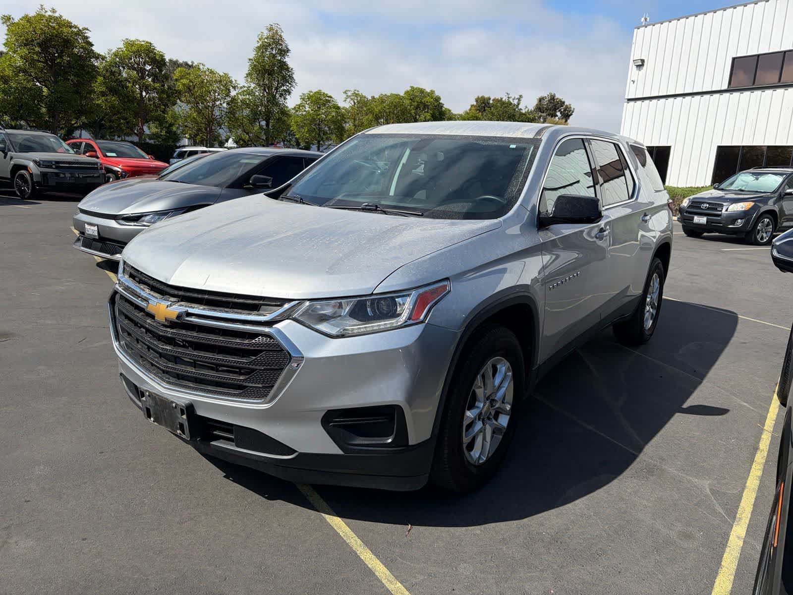 Silver Ice Metallic 2019 Chevrolet Traverse SUV / Crossover Front-Wheel Drive 9-Speed Automatic