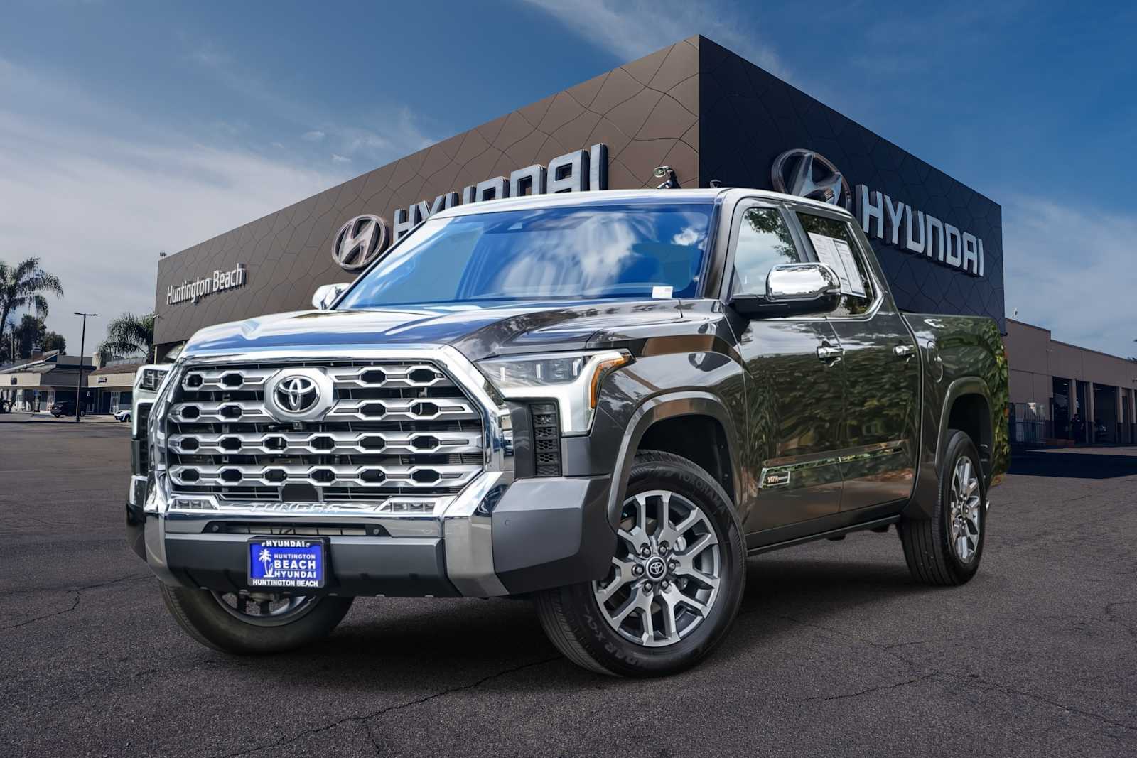 Magnetic Gray Metallic 2024 Toyota Tundra Pickup Truck Four-Wheel Drive Automatic