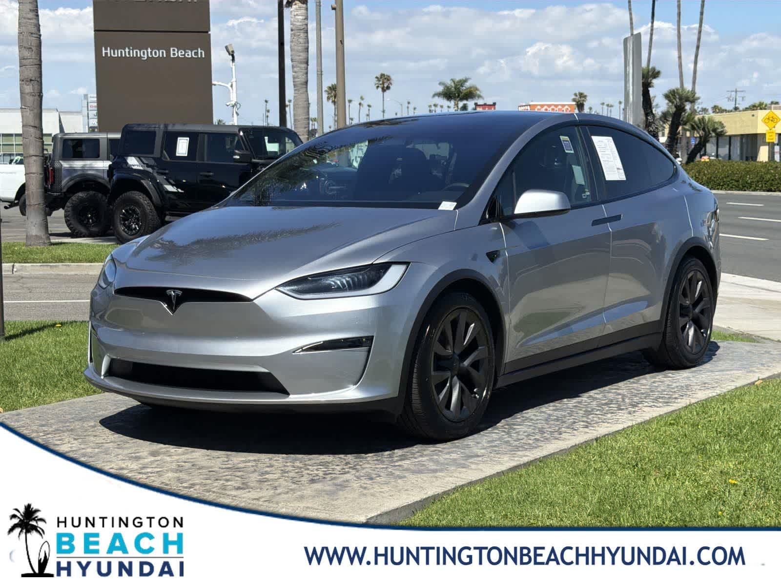 Silver 2024 Tesla Model X AWD SUV / Crossover All-Wheel Drive 1-Speed Automatic