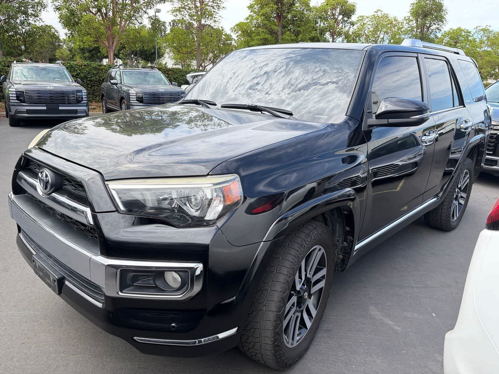 Midnight Black Metallic 2017 Toyota 4Runner SUV / Crossover All-Wheel Drive 5-Speed Automatic