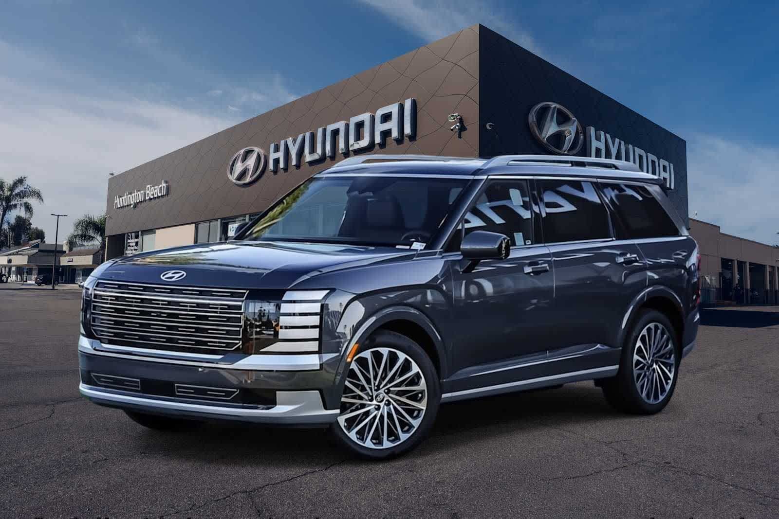 Ecotronic Gray Pearl 2026 Hyundai Palisade Hybrid Calligraphy AWD SUV / Crossover All-Wheel Drive 6-Speed Automatic