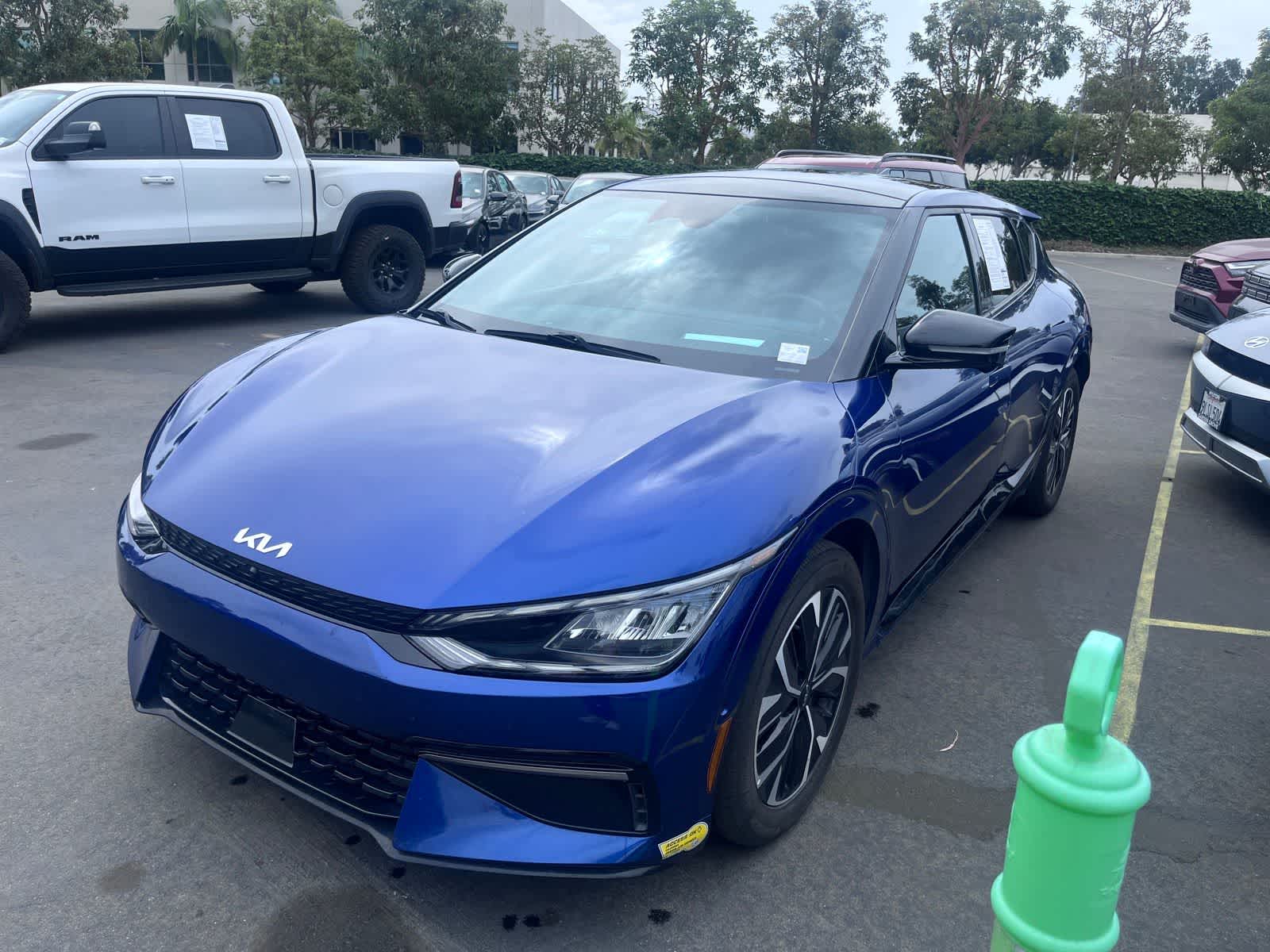 Yacht Blue 2022 Kia EV6 GT-Line RWD SUV / Crossover Rear-Wheel Drive 1-Speed Automatic