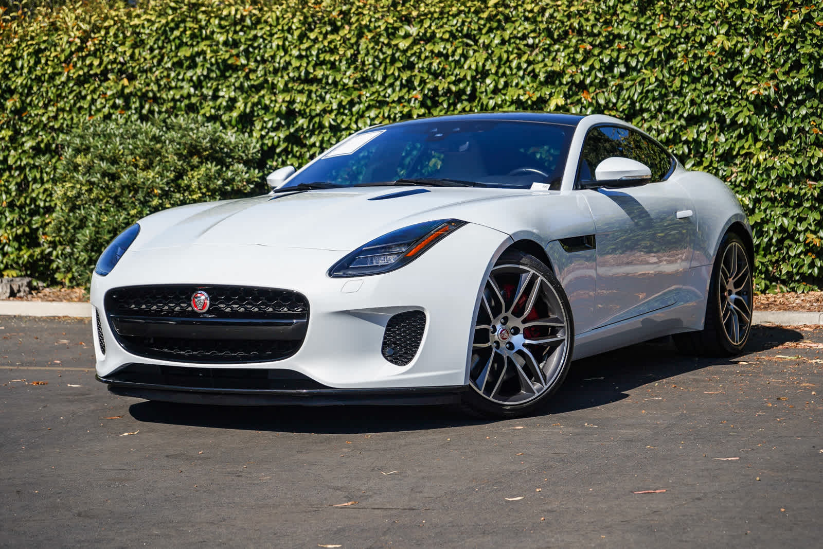 White 2019 Jaguar F-TYPE Coupe Rear-Wheel Drive 8-Speed Automatic