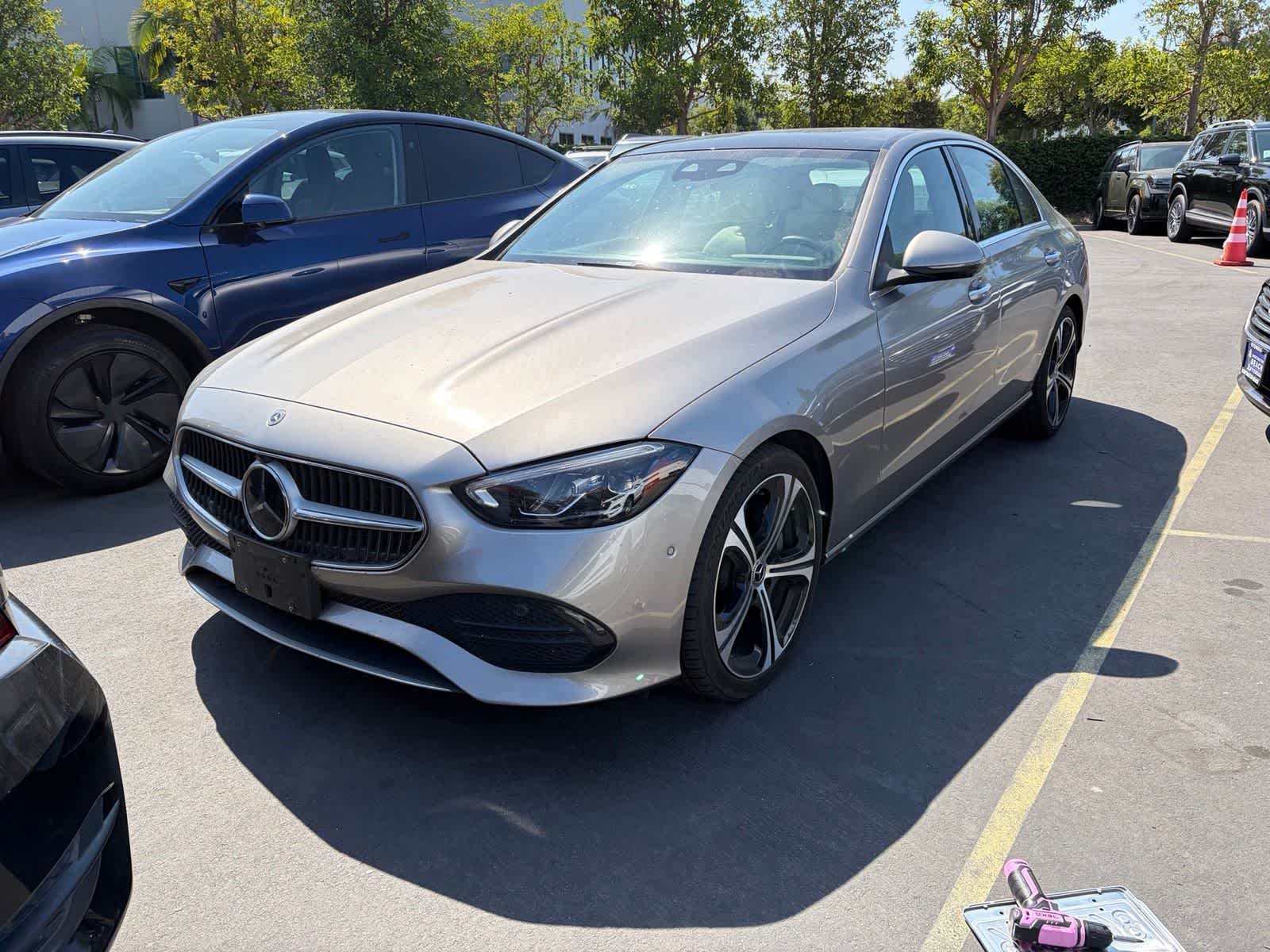 Mojave Silver Metallic 2023 Mercedes-Benz C-Class Sedan Rear-Wheel Drive 9-Speed Automatic