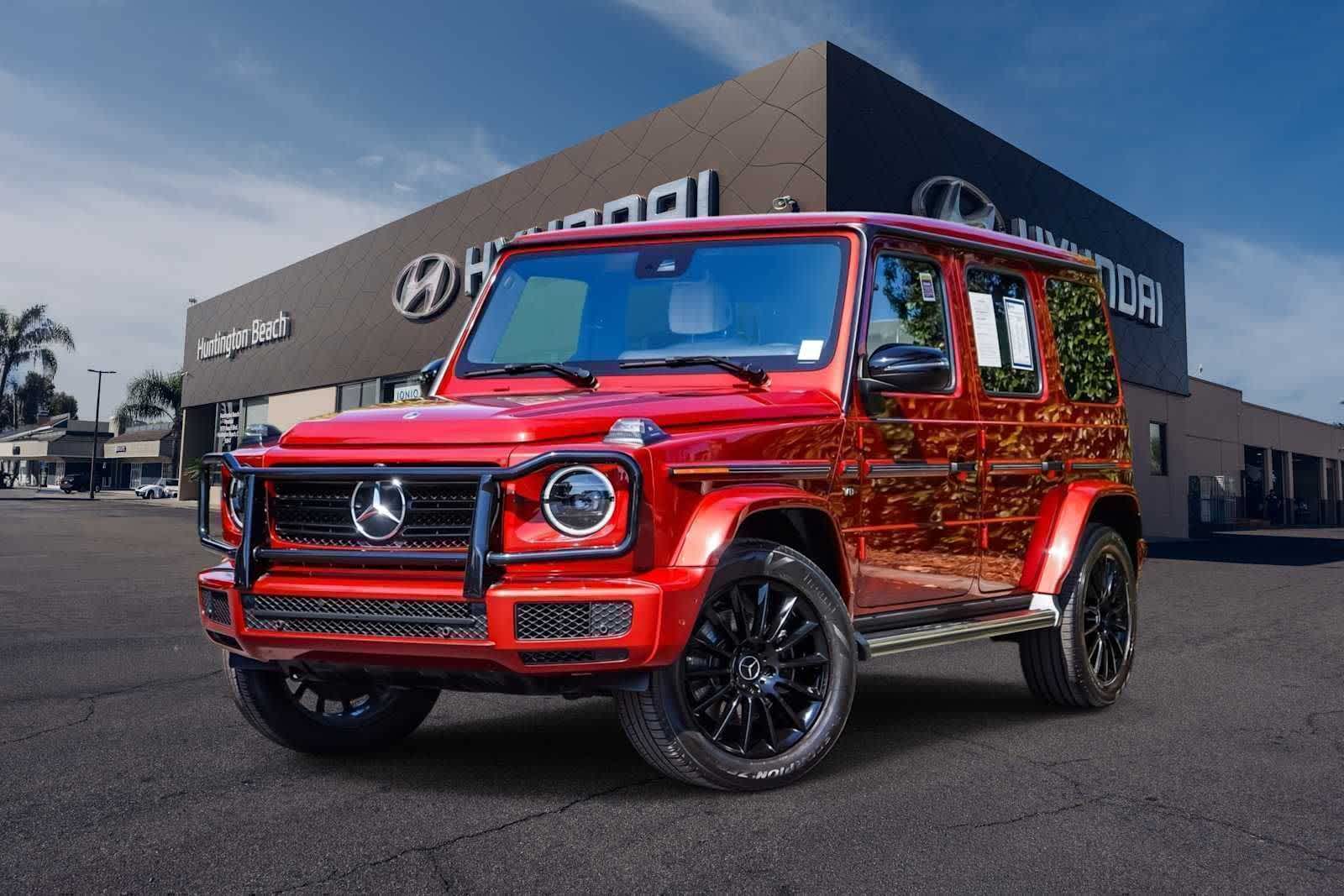 designo Cardinal Red Metallic 2021 Mercedes-Benz G-Class G 550 4MATIC SUV / Crossover All-Wheel Drive 9-Speed Automatic