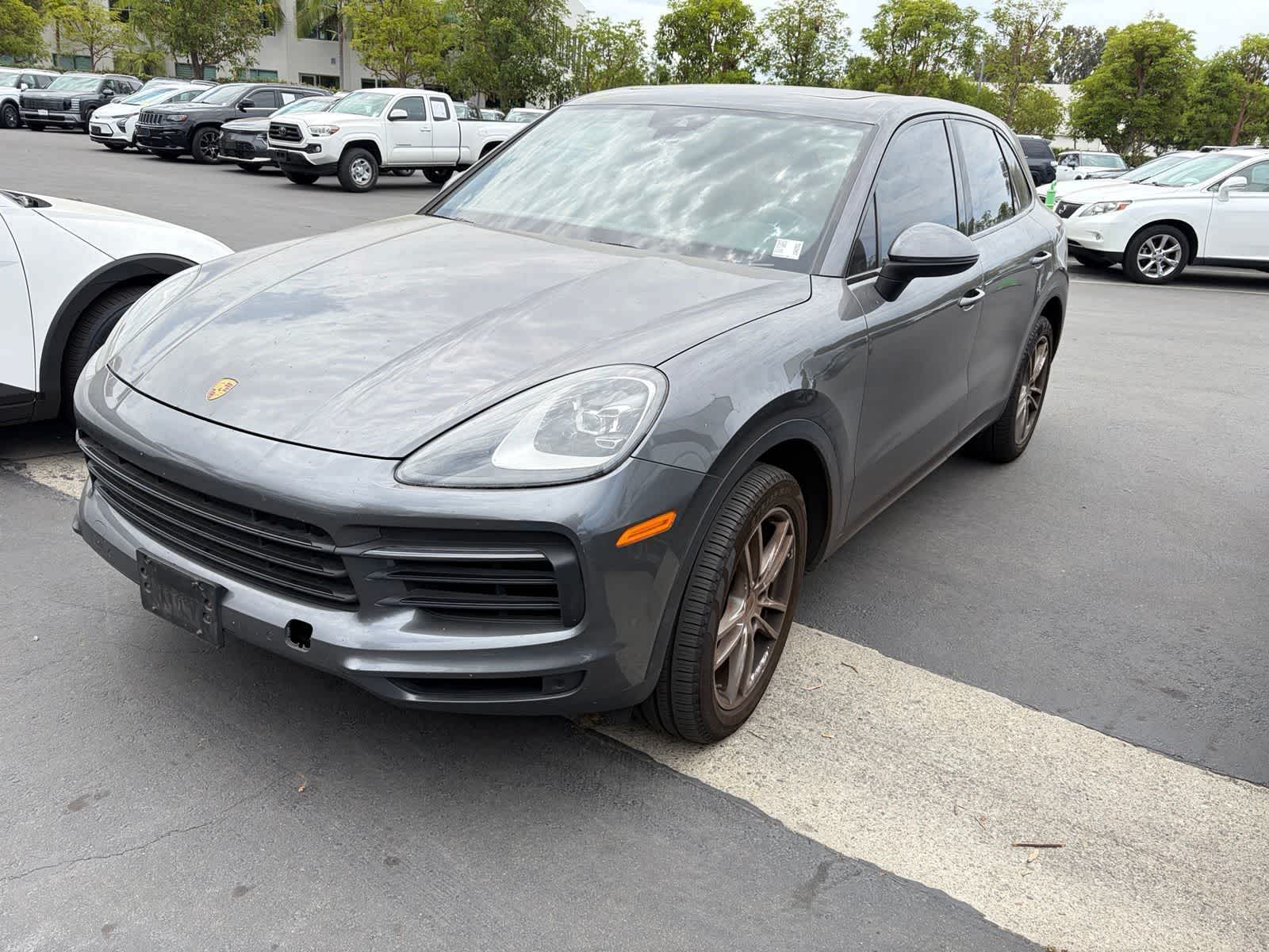 Silver 2020 Porsche Cayenne SUV / Crossover All-Wheel Drive 8-Speed Automatic
