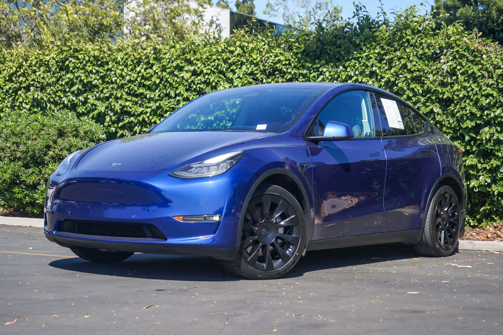 Blue 2021 Tesla Model Y Long Range AWD SUV / Crossover All-Wheel Drive 1-Speed Automatic