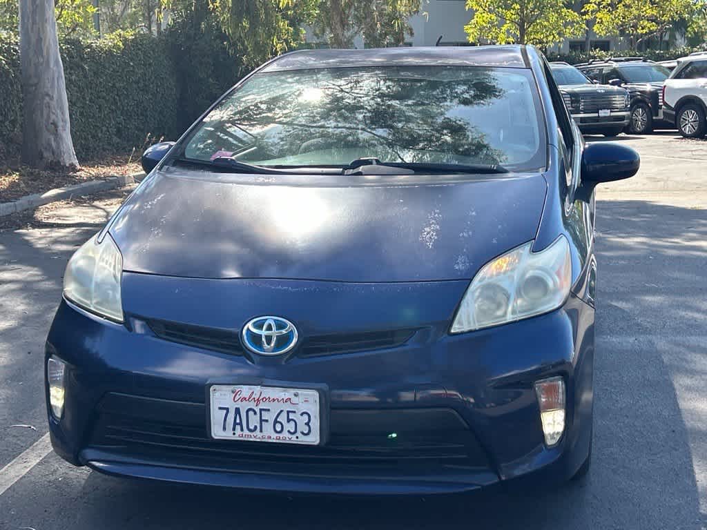 Nautical Blue Metallic 2013 Toyota Prius Hatchback Front-Wheel Drive Continuously Variable Transmission