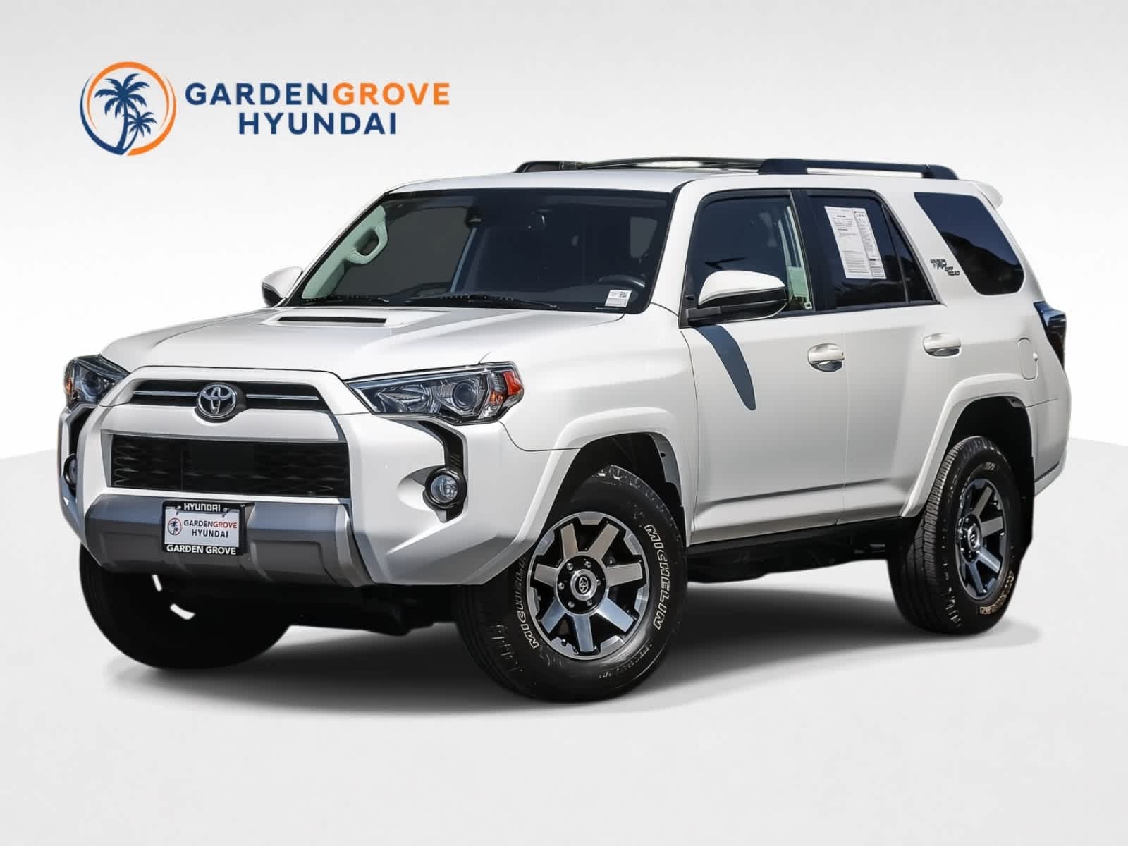 Super White 2020 Toyota 4Runner SUV / Crossover Four-Wheel Drive 5-Speed Automatic