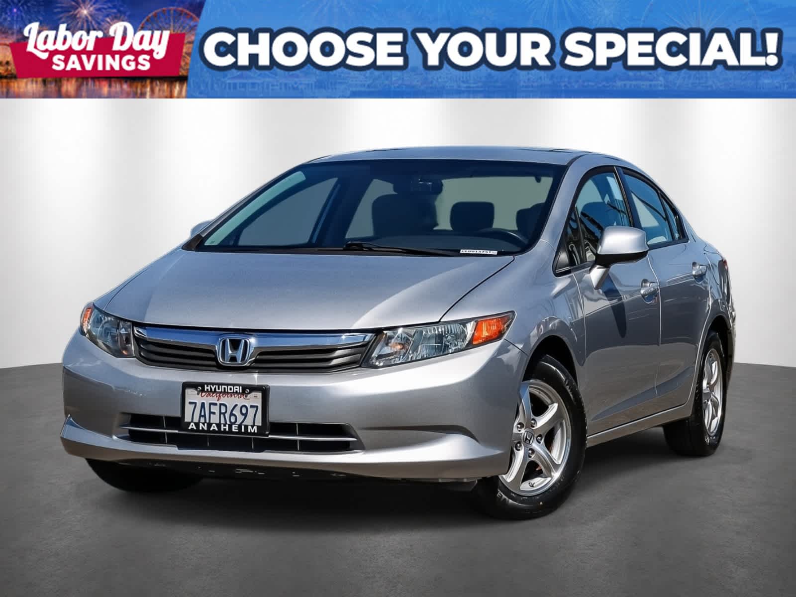 2012 Honda Civic Sedan Front-Wheel Drive 5-Speed Automatic