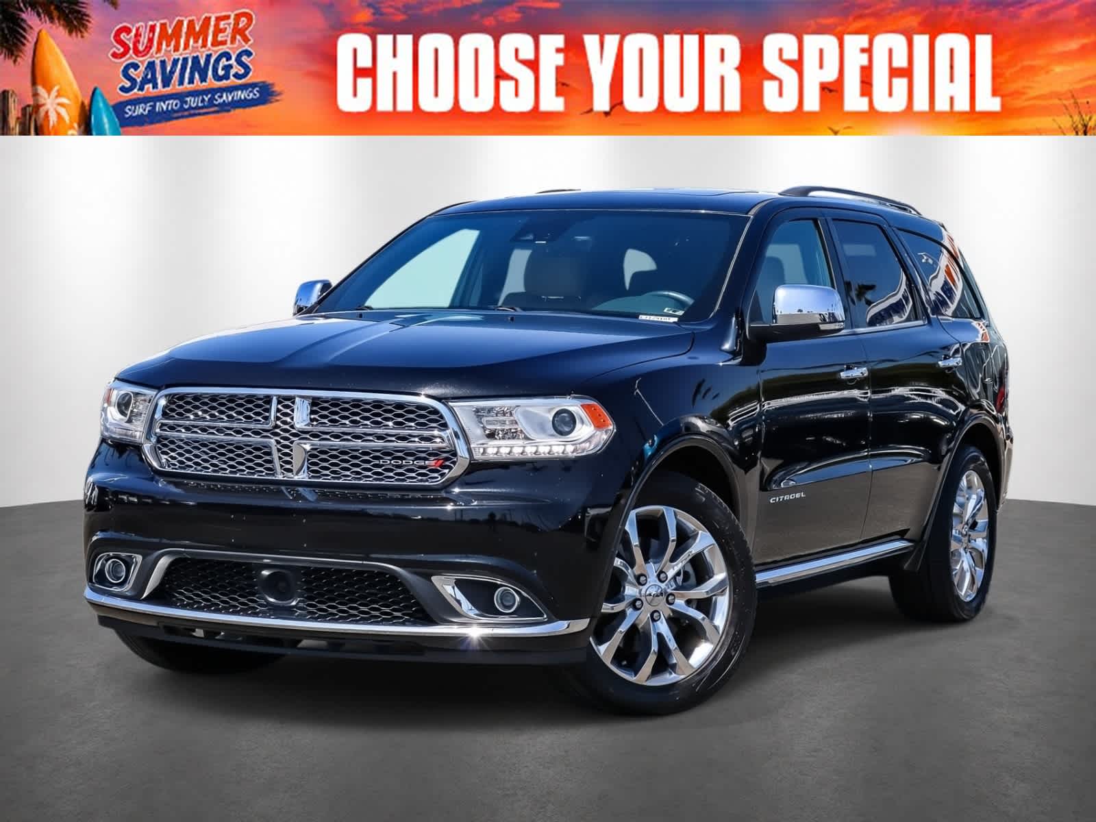 DB Black Crystal Clearcoat 2017 Dodge Durango SUV / Crossover Rear-Wheel Drive 8-Speed Automatic