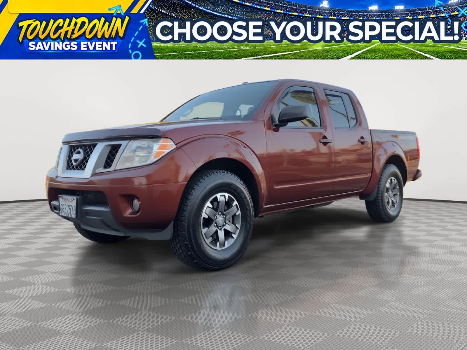 Red (Forged Copper) 2016 Nissan Frontier Pickup Truck 4X2 Automatic