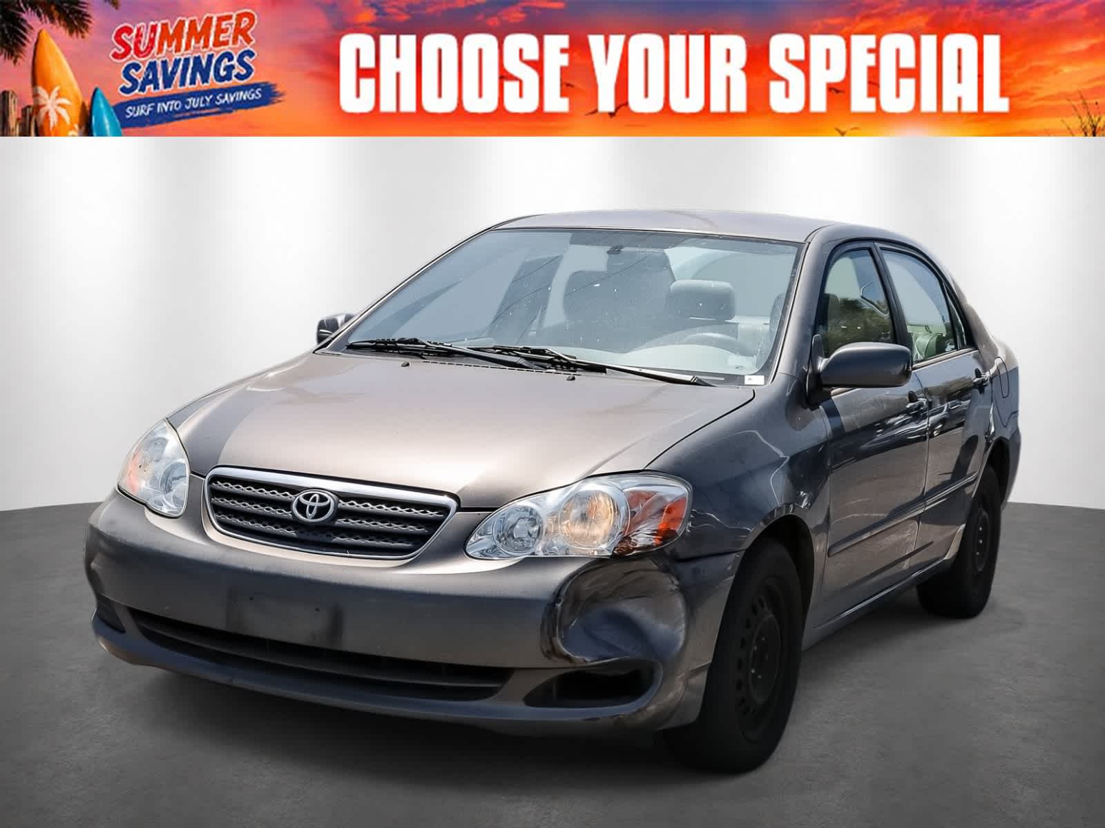 Phantom Gray Pearl 2007 Toyota Corolla Sedan Front-Wheel Drive Automatic
