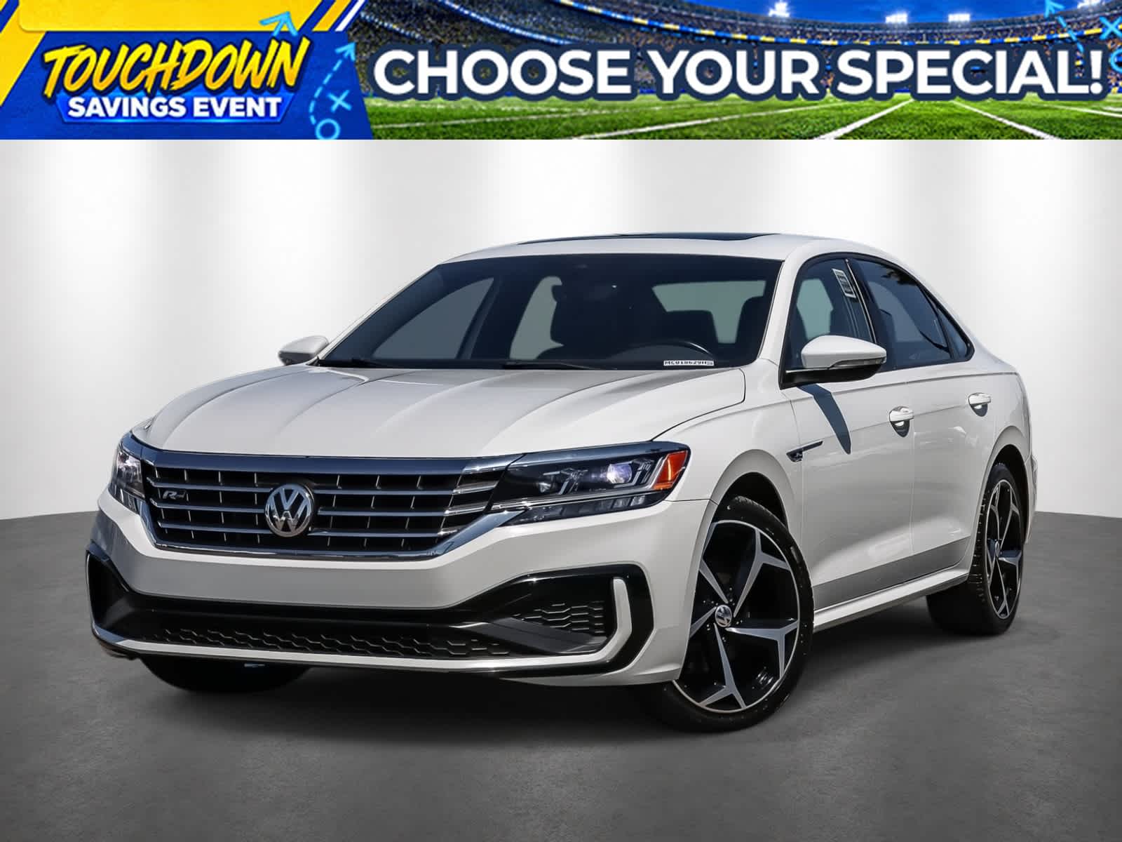 Pure White 2021 Volkswagen Passat Sedan Front-Wheel Drive 6-Speed Automatic
