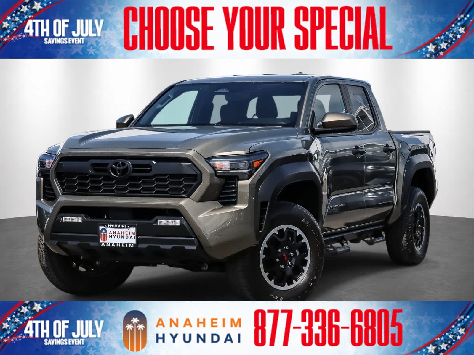 Bronze Oxide 2025 Toyota Tacoma Pickup Truck Four-Wheel Drive 8-Speed Automatic