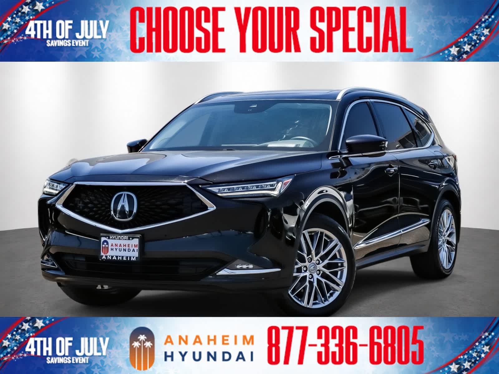 Majestic Black Pearl 2023 Acura MDX SUV / Crossover All-Wheel Drive Automatic