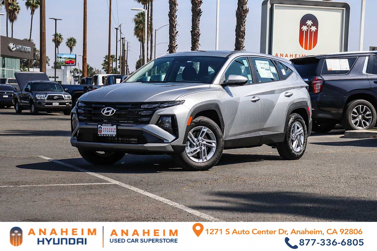 Silver 2026 Hyundai Tucson SE FWD SUV / Crossover Front-Wheel Drive 8-Speed Automatic