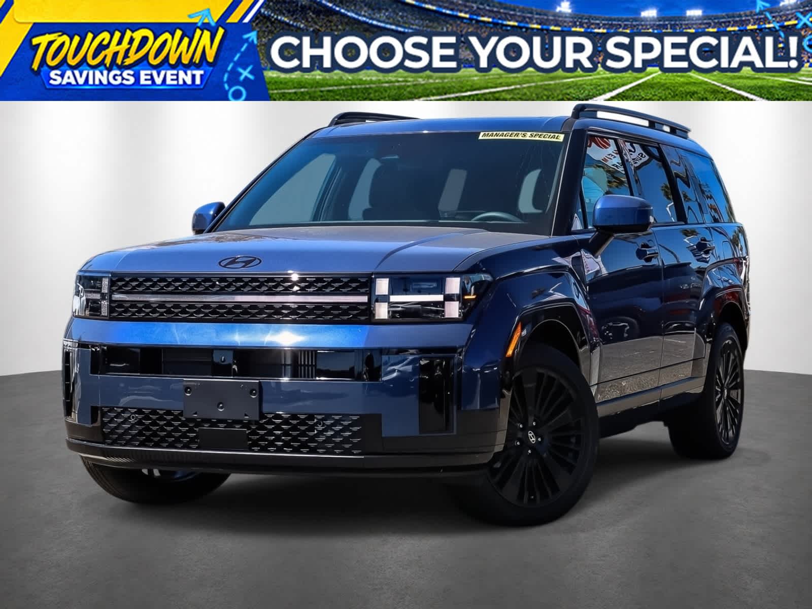 Atlantis Blue 2026 Hyundai Santa Fe Hybrid SUV / Crossover All-Wheel Drive 6-Speed Automatic