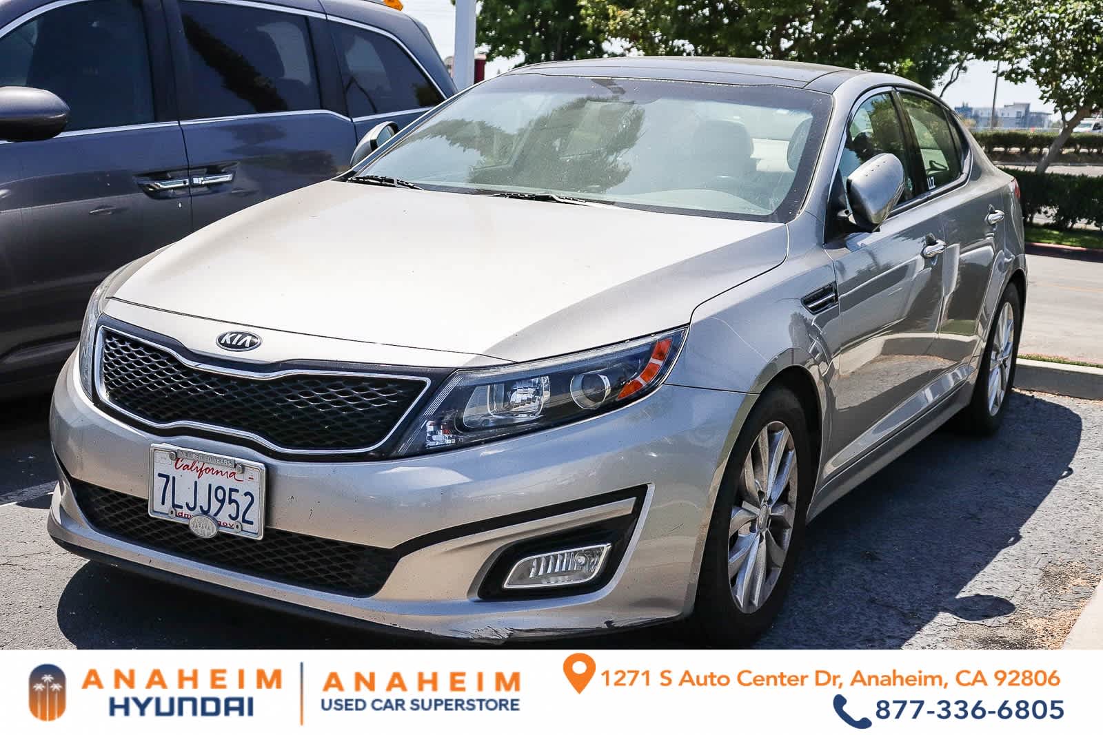 Satin Metal 2015 Kia Optima EX Sedan Front-Wheel Drive 6-Speed Automatic