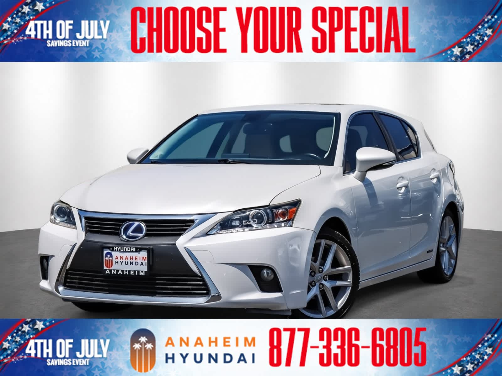 Eminent White Pearl 2017 Lexus CT Hybrid Wagon Front-Wheel Drive Continuously Variable Transmission
