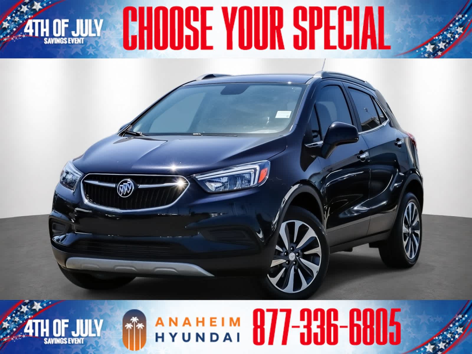 Dark Moon Blue Metallic 2021 Buick Encore SUV / Crossover All-Wheel Drive 6-Speed Automatic