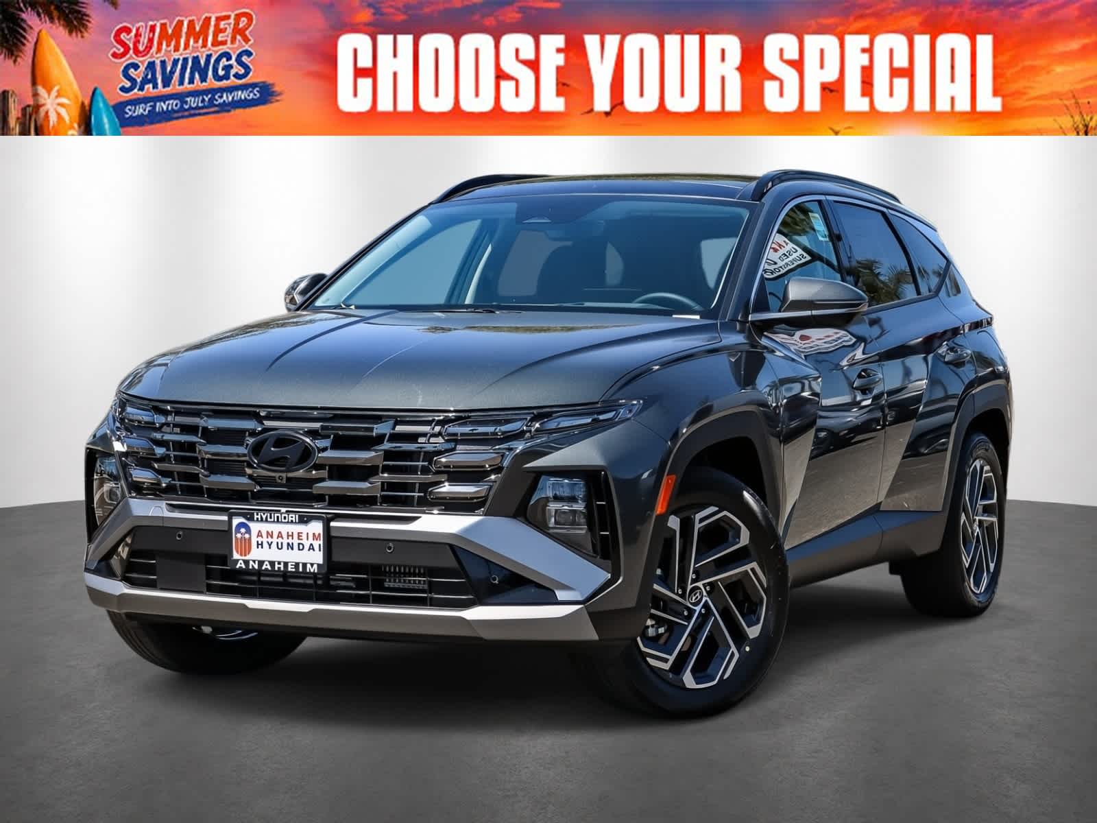 Amazon Gray 2026 Hyundai Tucson Hybrid Plug-In SUV / Crossover All-Wheel Drive 6-Speed Automatic