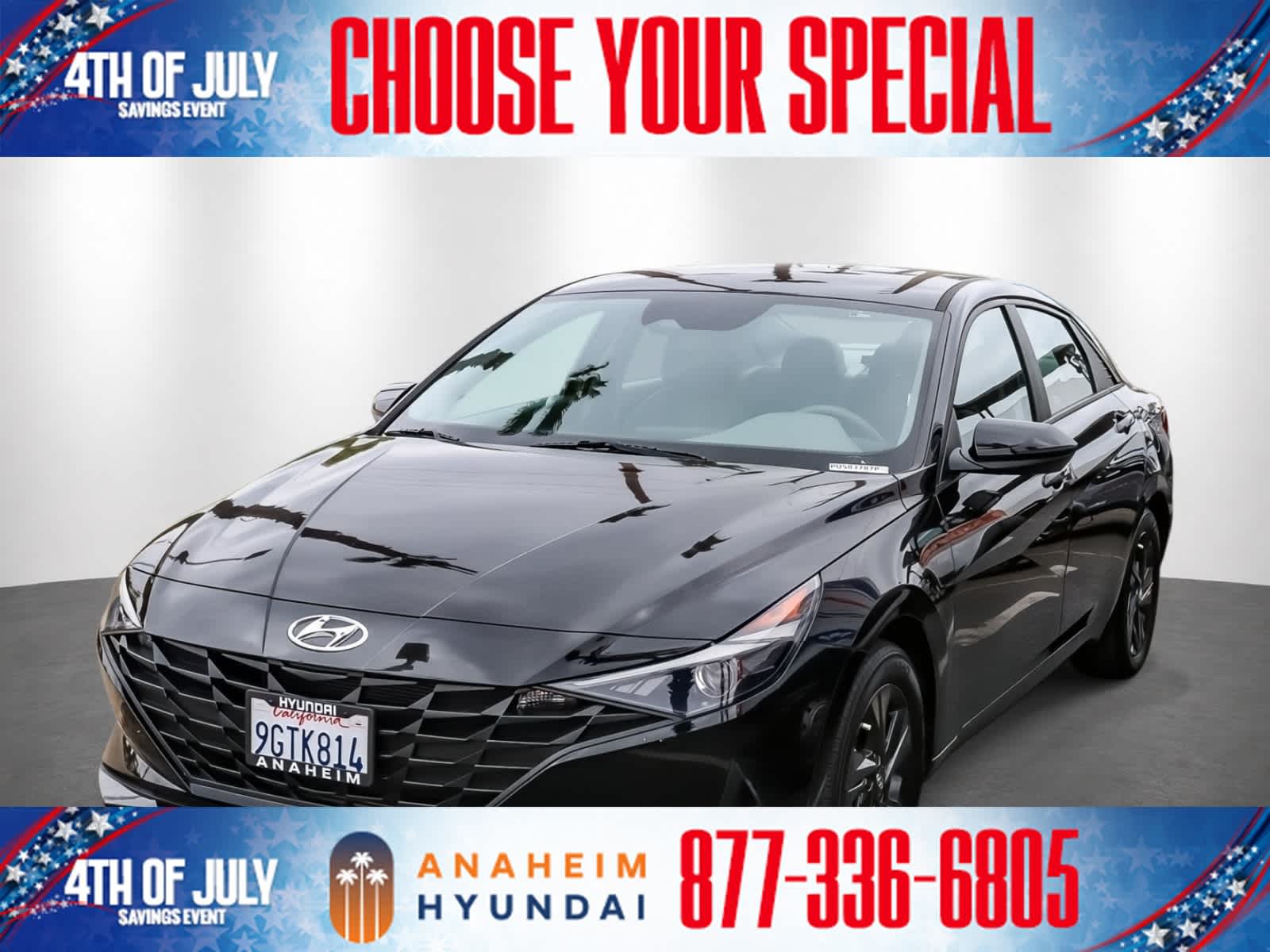 Onyx Black 2023 Hyundai Elantra Sedan Front-Wheel Drive Continuously Variable Transmission