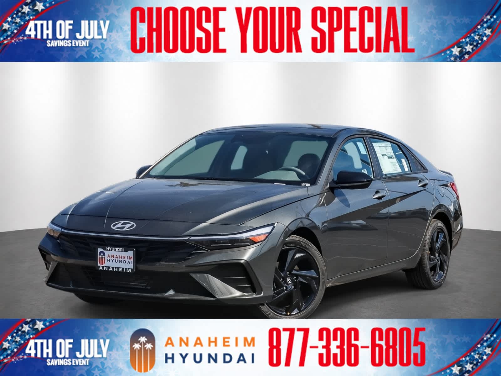 Amazon Gray 2026 Hyundai Elantra Sedan Front-Wheel Drive Continuously Variable Transmission