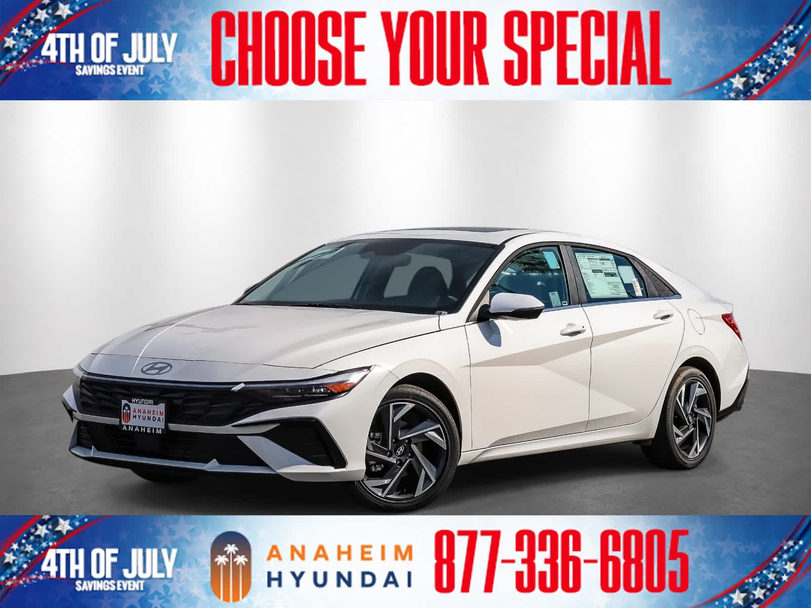 Serenity White 2026 Hyundai Elantra Sedan Front-Wheel Drive Continuously Variable Transmission
