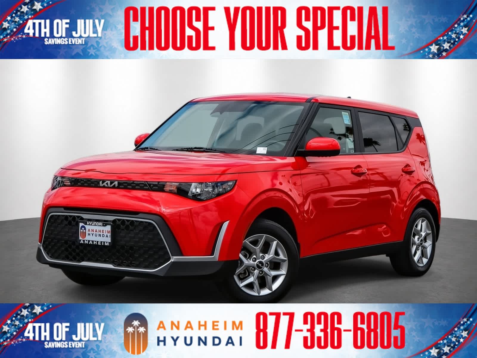 Inferno Red 2023 Kia Soul SUV / Crossover Front-Wheel Drive Continuously Variable Transmission