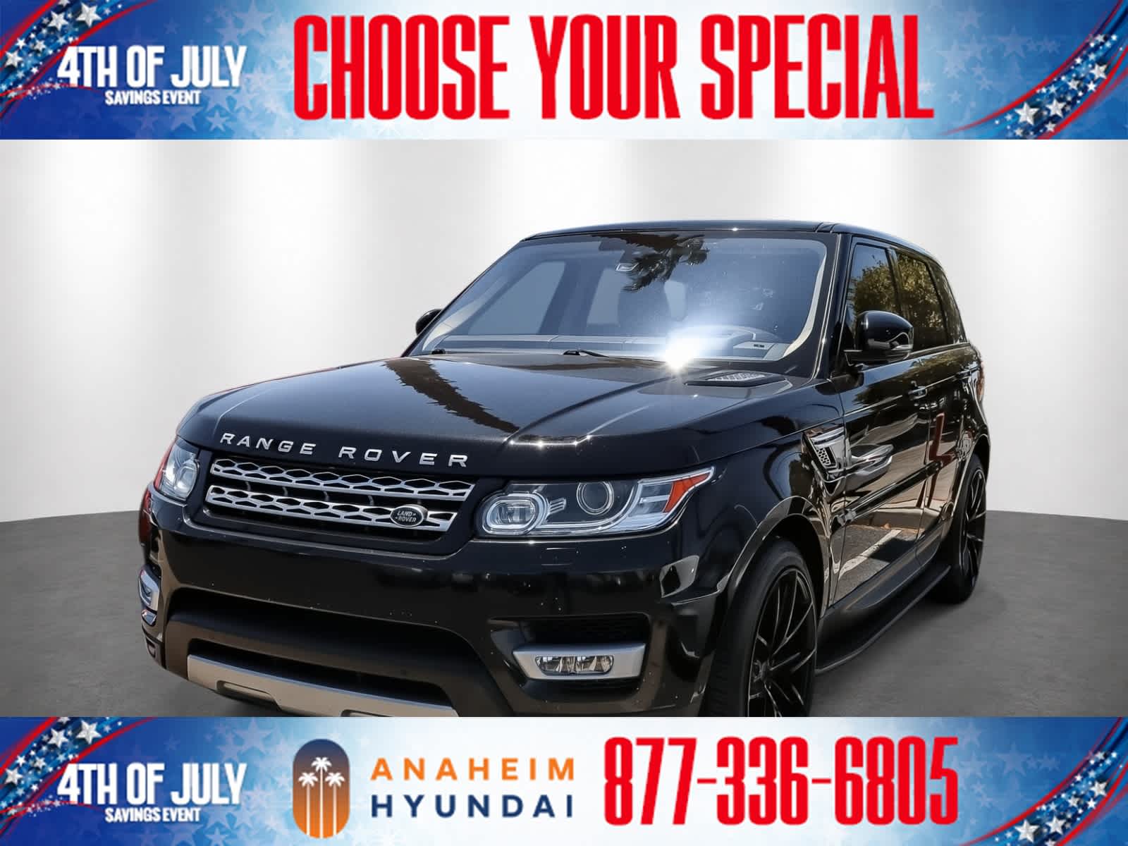 Black 2016 Land Rover Range Rover Sport SUV / Crossover All-Wheel Drive 8-Speed Automatic