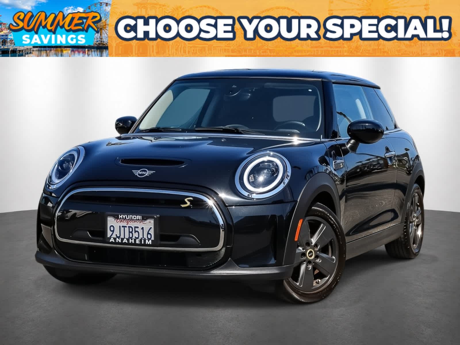 Midnight Black II 2024 MINI Cooper Hatchback Front-Wheel Drive 1-Speed Automatic