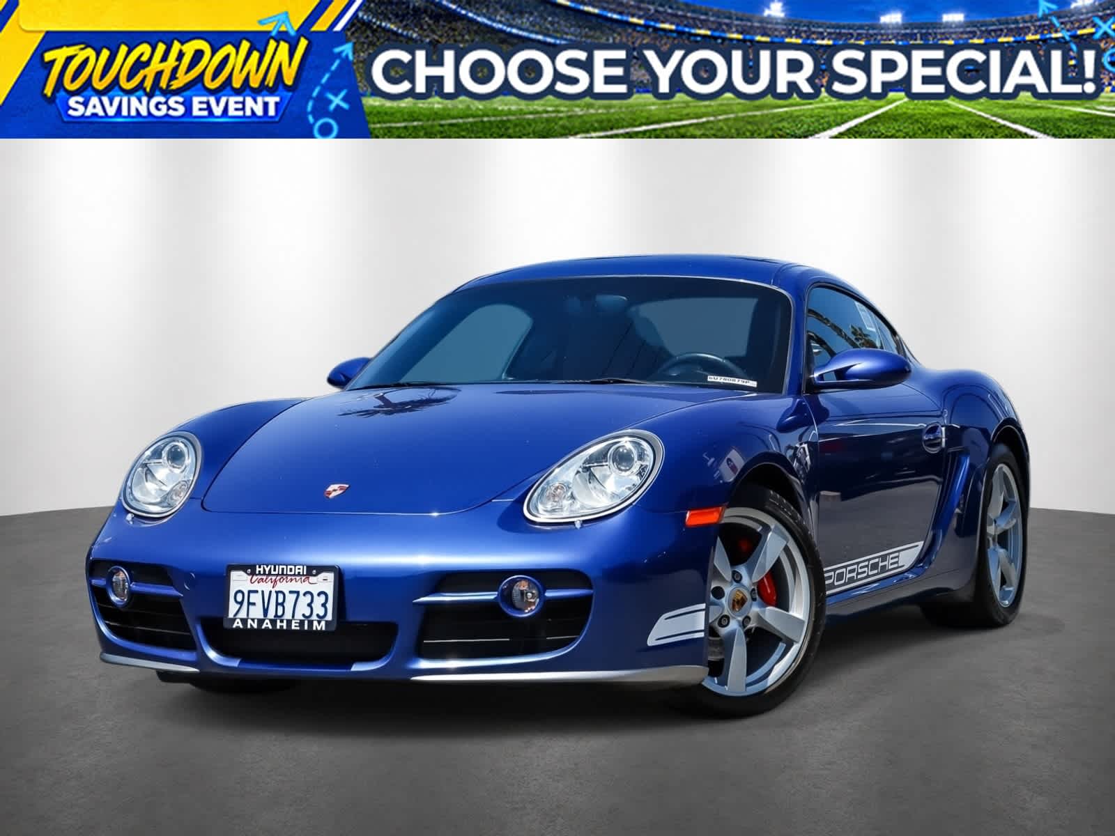 Blue 2006 Porsche Cayman Coupe Rear-Wheel Drive Automatic