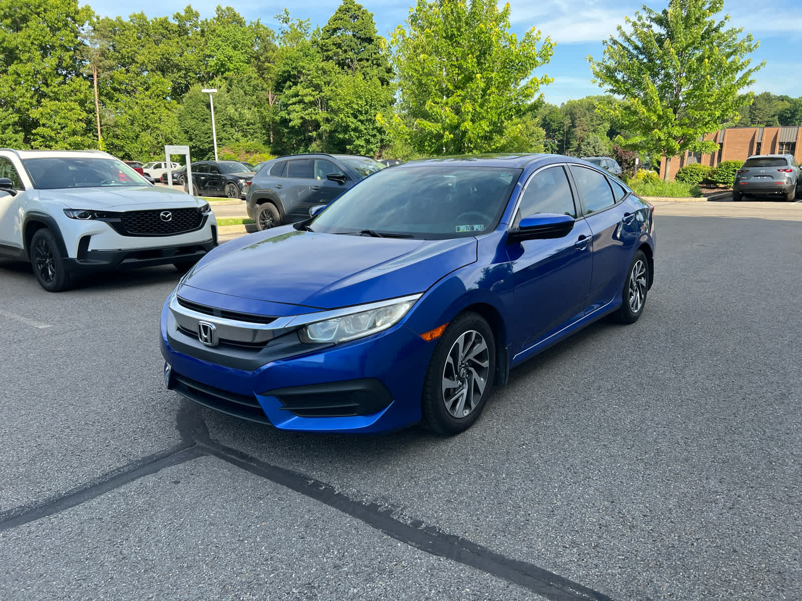 2017 Honda Civic Sedan EX Cosmic Blue Metallic at Cochran Mazda