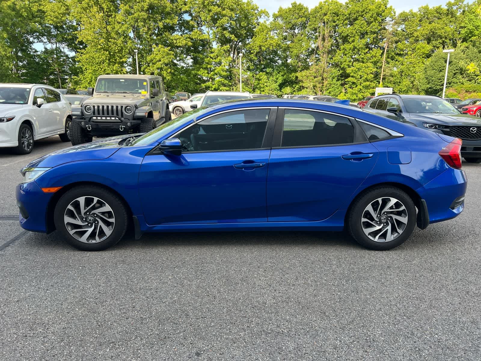 2017 Honda Civic Sedan EX Cosmic Blue Metallic at Cochran Mazda