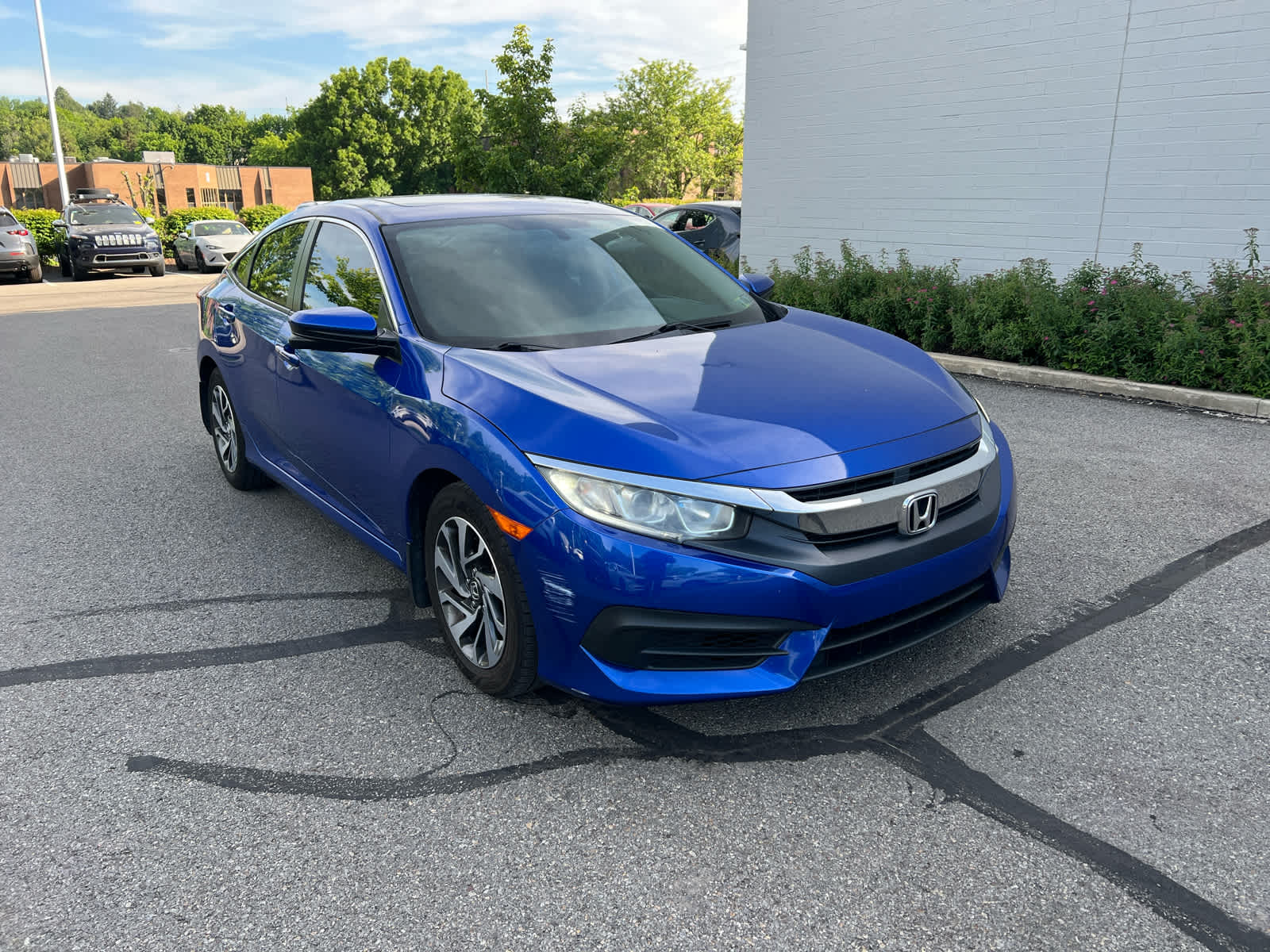 2017 Honda Civic Sedan EX Cosmic Blue Metallic at Cochran Mazda