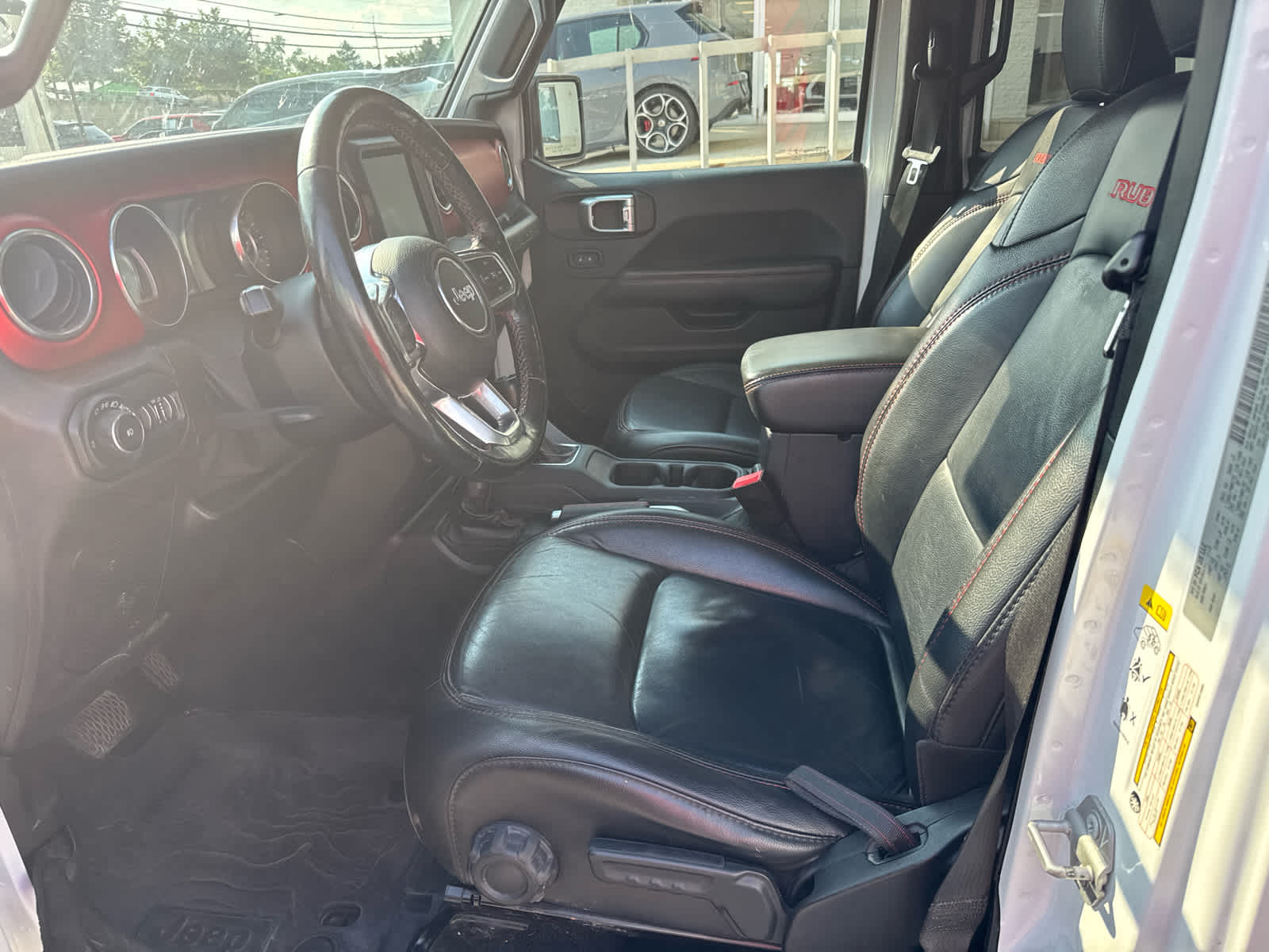 2019 Jeep Wrangler Unlimited Rubicon Bright White Clearcoat at Rick Weaver GMC