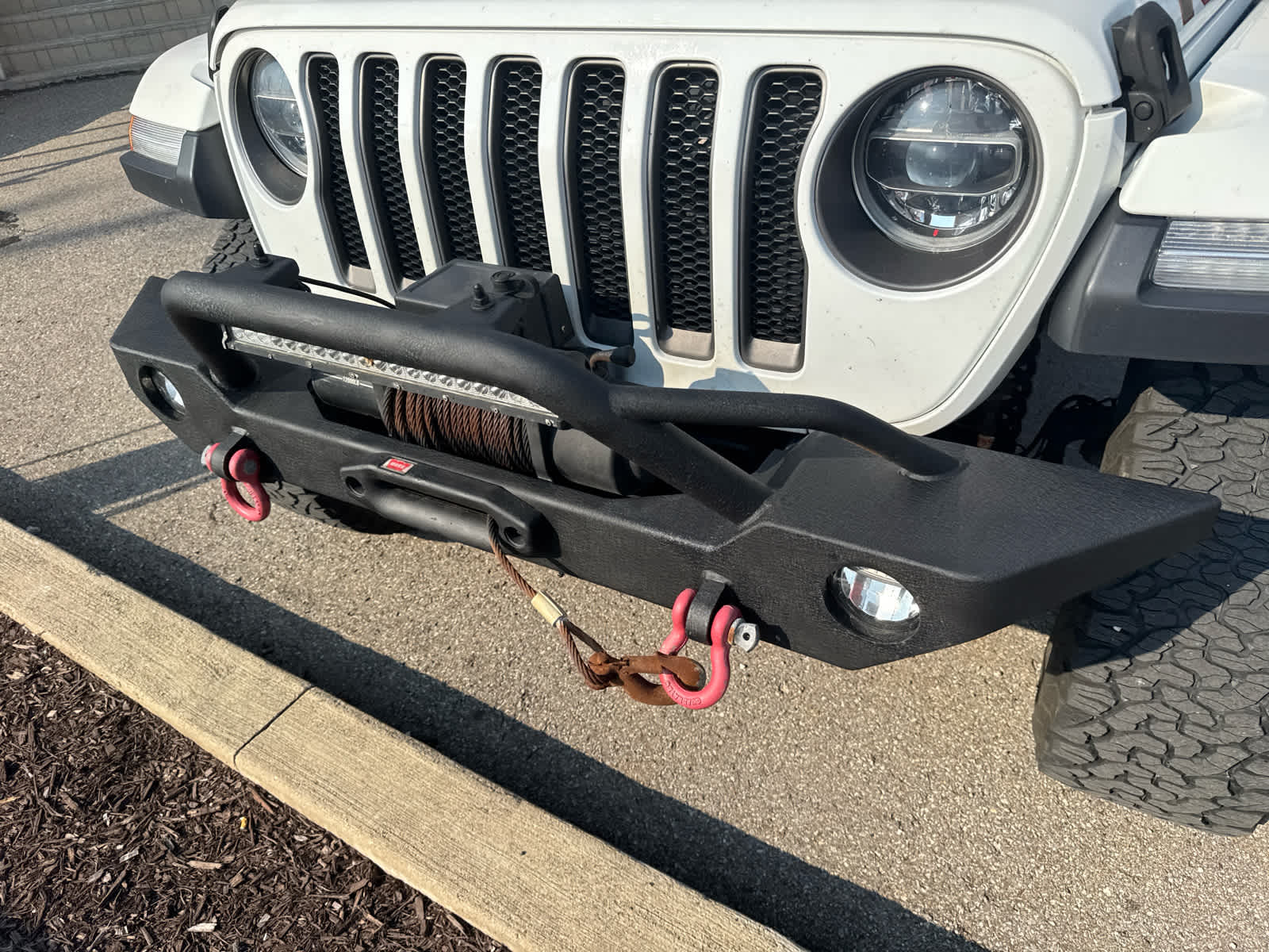 2019 Jeep Wrangler Unlimited Rubicon Bright White Clearcoat at Rick Weaver GMC