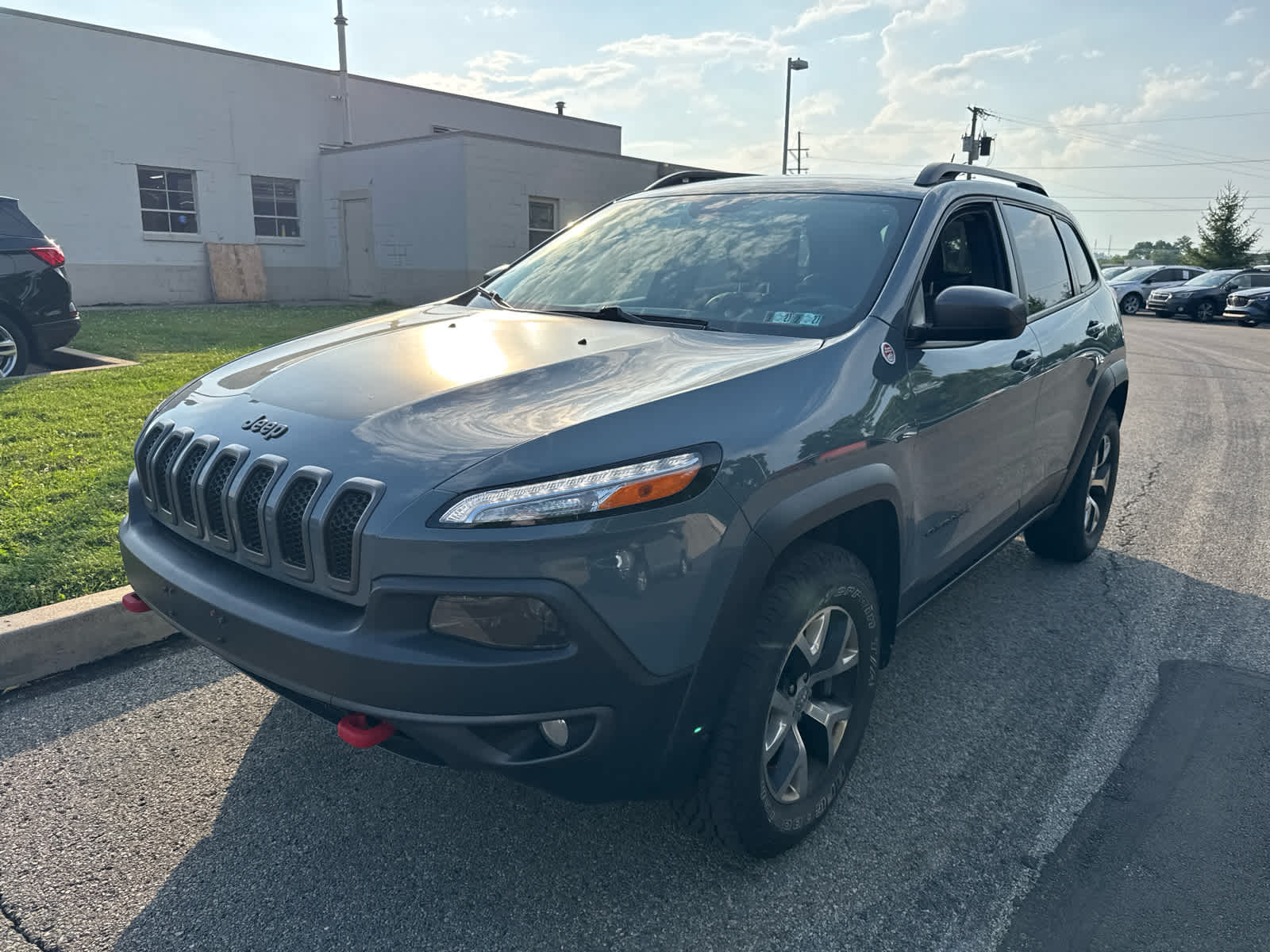 2015 Jeep Cherokee Trailhawk Anvil Clearcoat at Humes CDJR
