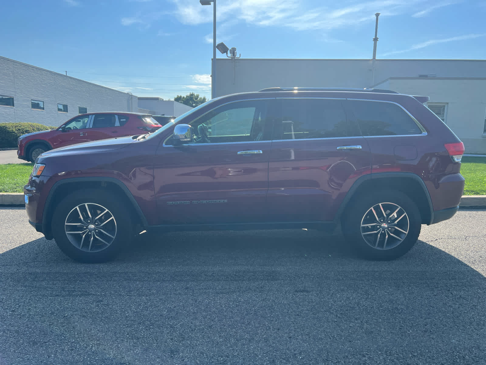 2017 Jeep Grand Cherokee Limited Velvet Red Pearlcoat at Humes CDJR