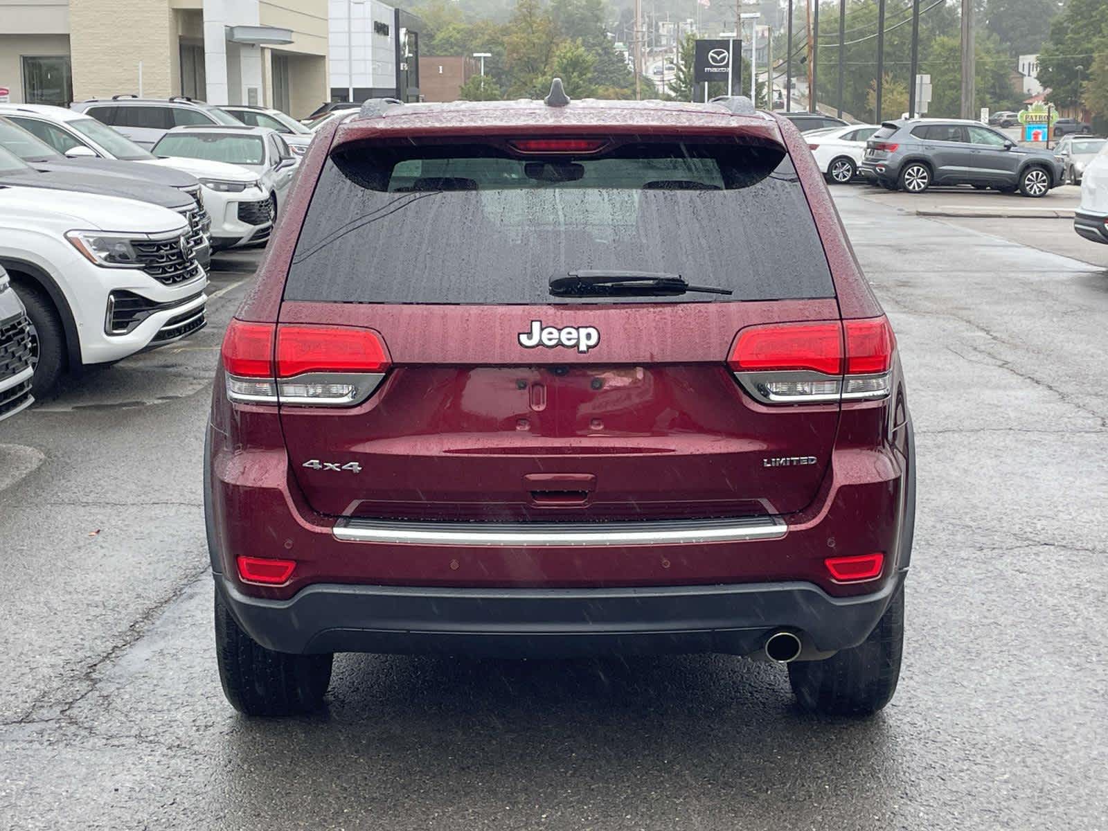 2017 Jeep Grand Cherokee Limited Velvet Red Pearlcoat at Humes CDJR