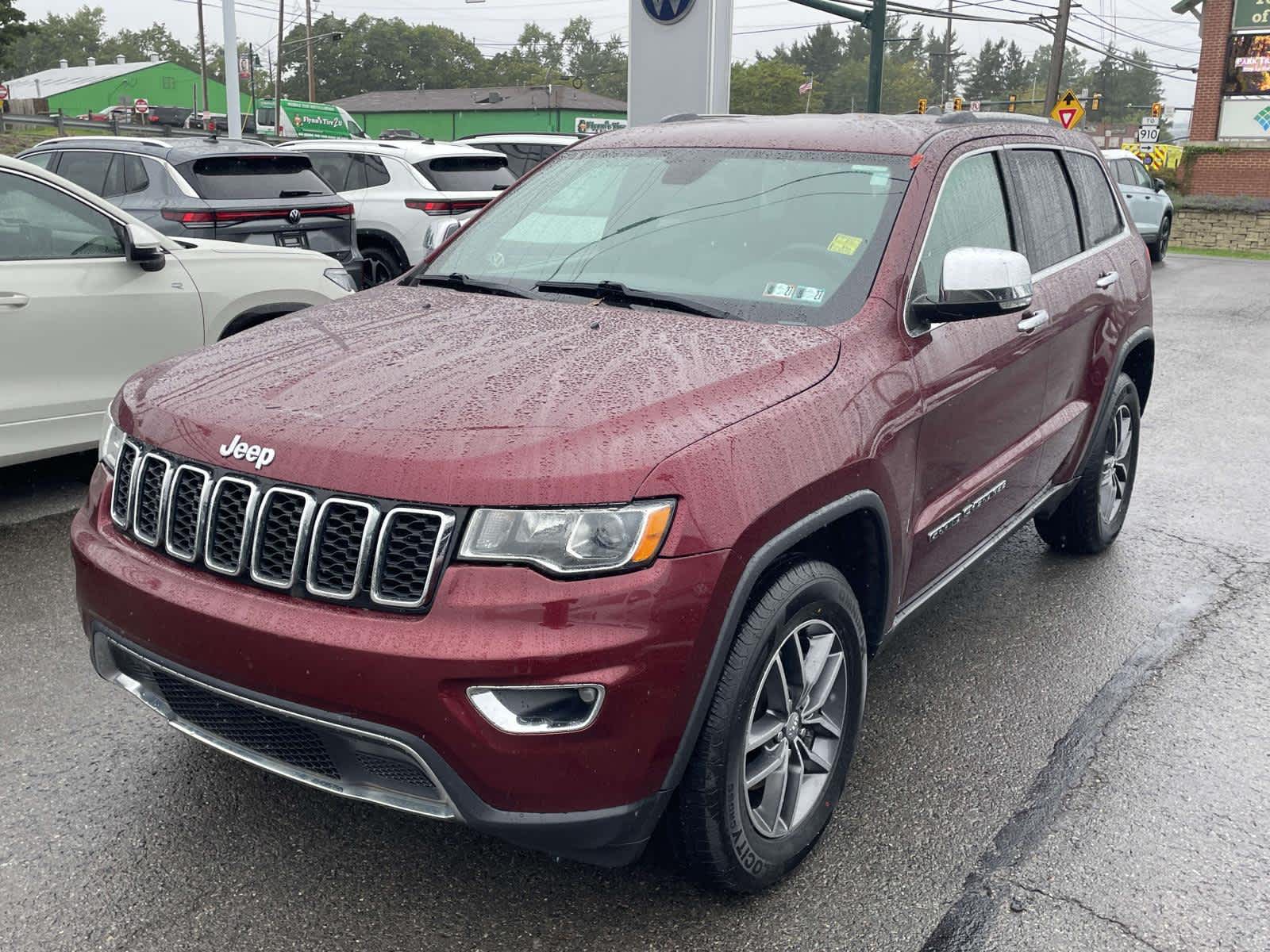 2017 Jeep Grand Cherokee Limited Velvet Red Pearlcoat at Humes CDJR