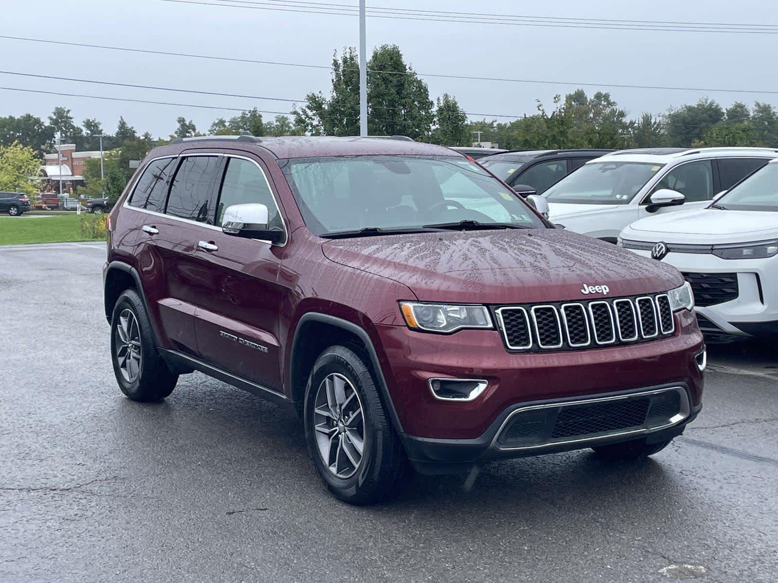 2017 Jeep Grand Cherokee Limited Velvet Red Pearlcoat at Humes CDJR