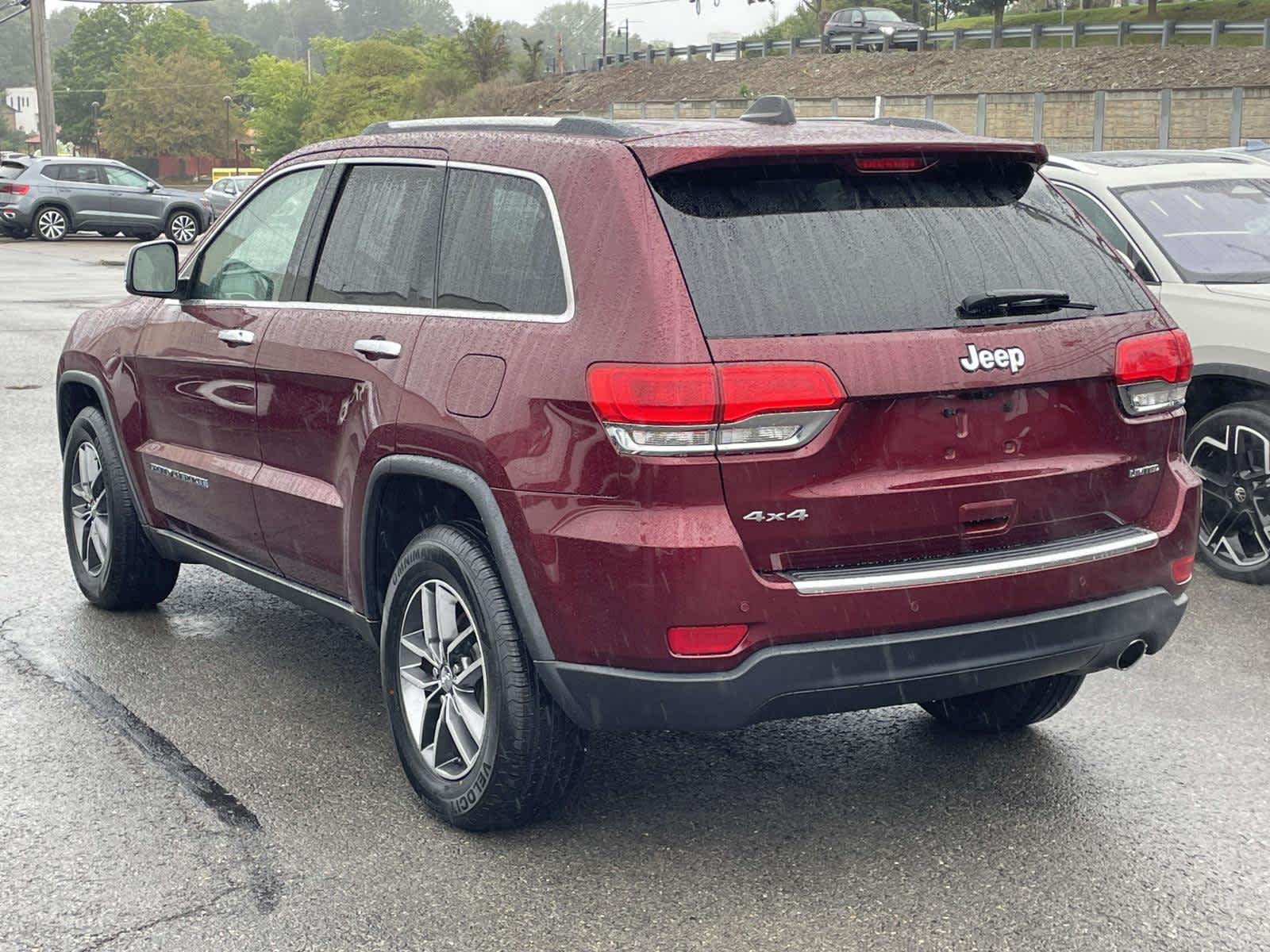 2017 Jeep Grand Cherokee Limited Velvet Red Pearlcoat at Humes CDJR