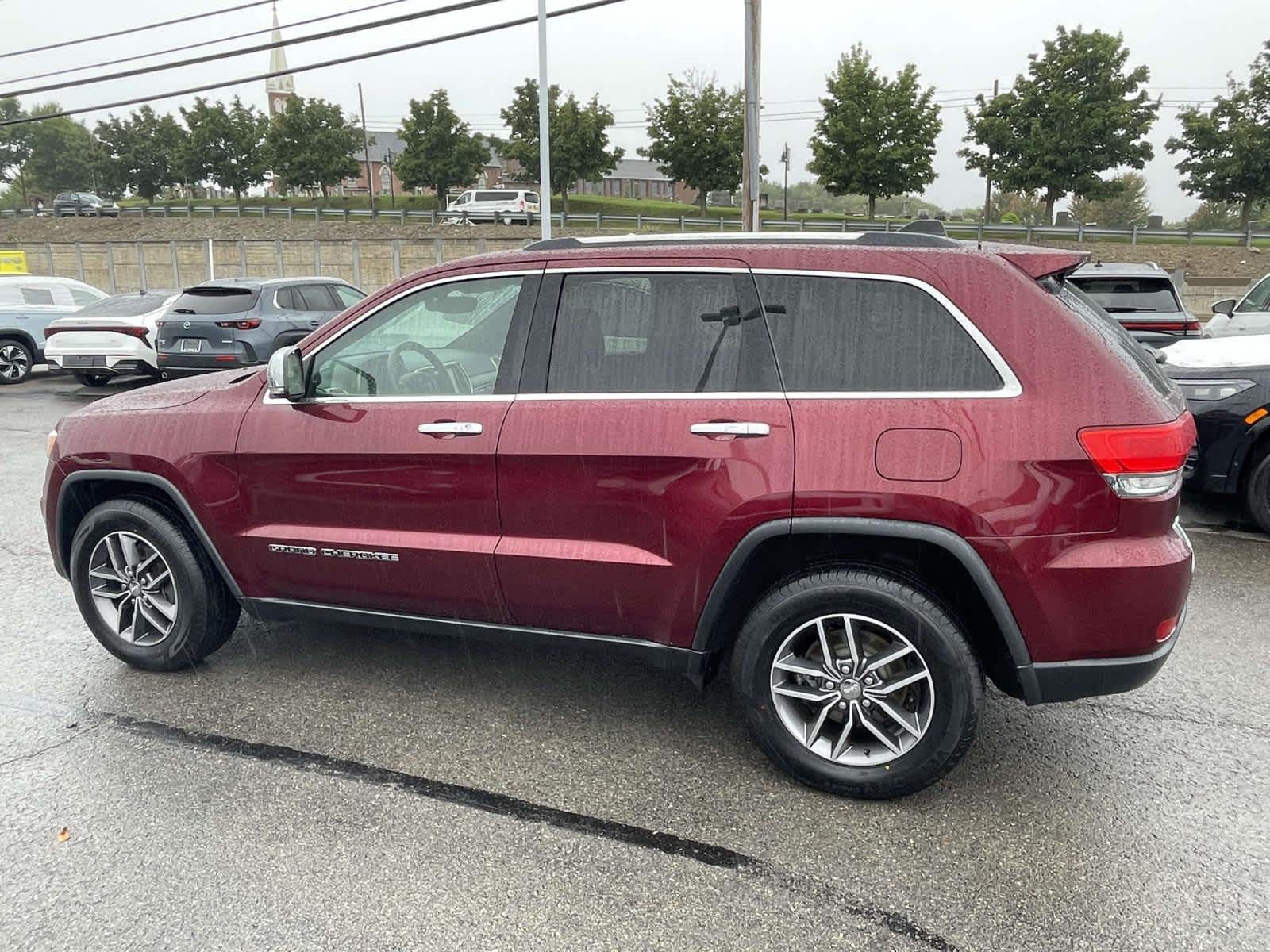 2017 Jeep Grand Cherokee Limited Velvet Red Pearlcoat at Humes CDJR