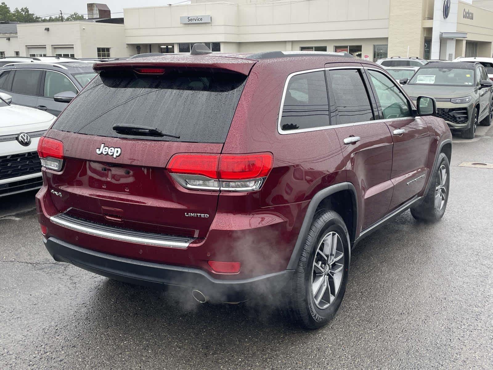 2017 Jeep Grand Cherokee Limited Velvet Red Pearlcoat at Humes CDJR