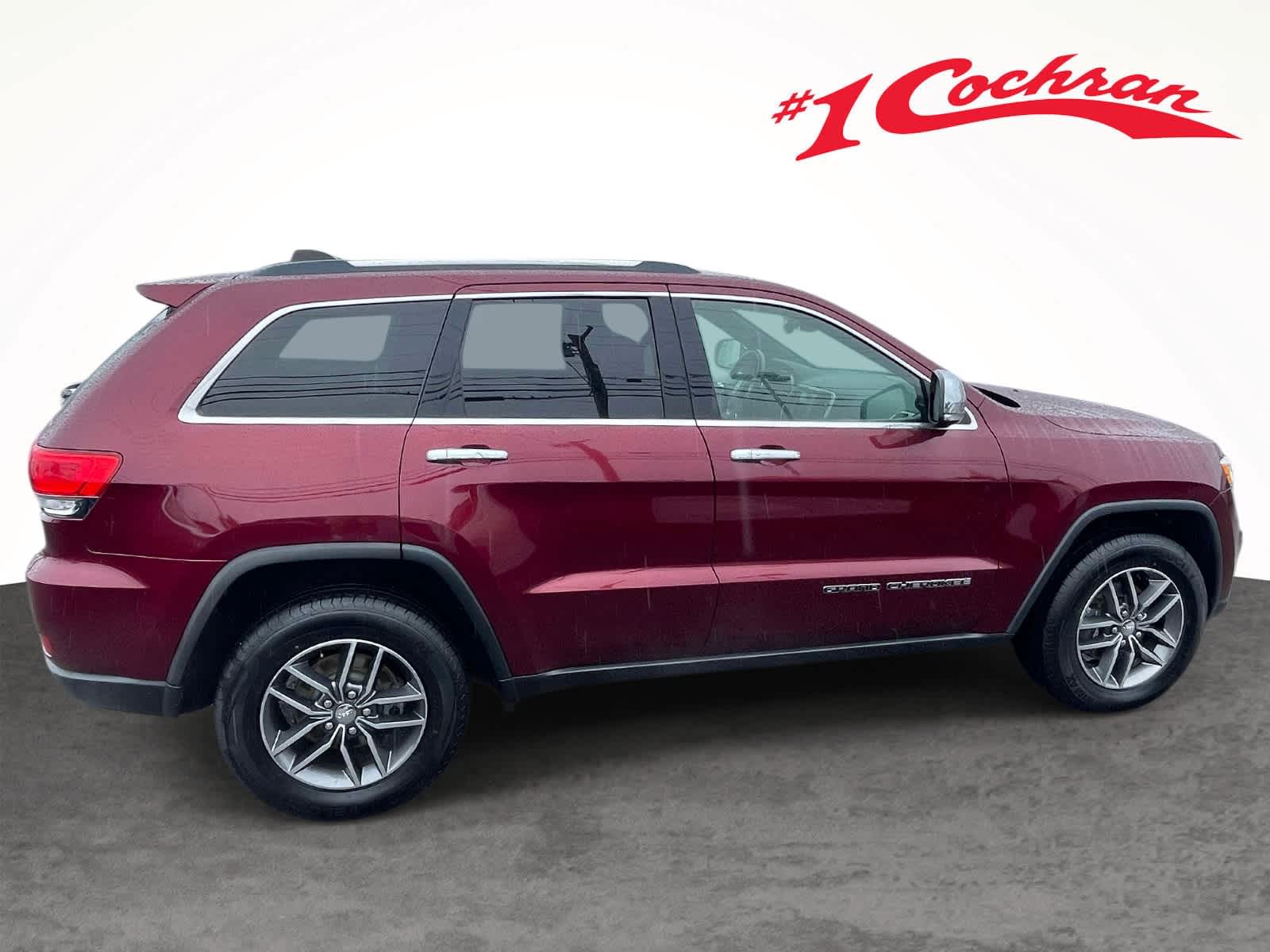 2017 Jeep Grand Cherokee Limited Velvet Red Pearlcoat at Humes CDJR