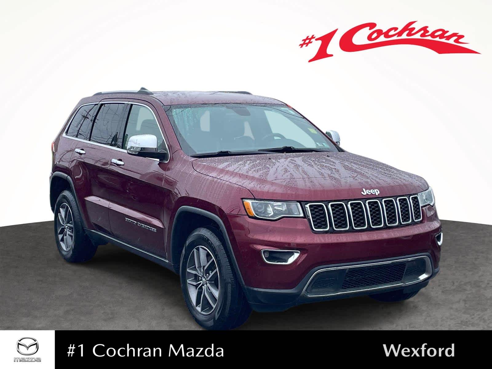 2017 Jeep Grand Cherokee Limited Velvet Red Pearlcoat at Humes CDJR