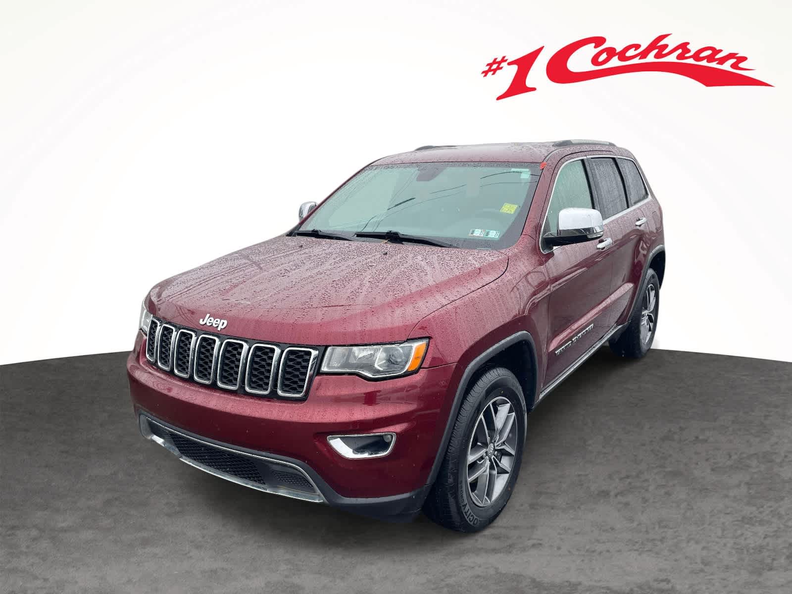 2017 Jeep Grand Cherokee Limited Velvet Red Pearlcoat at Humes CDJR