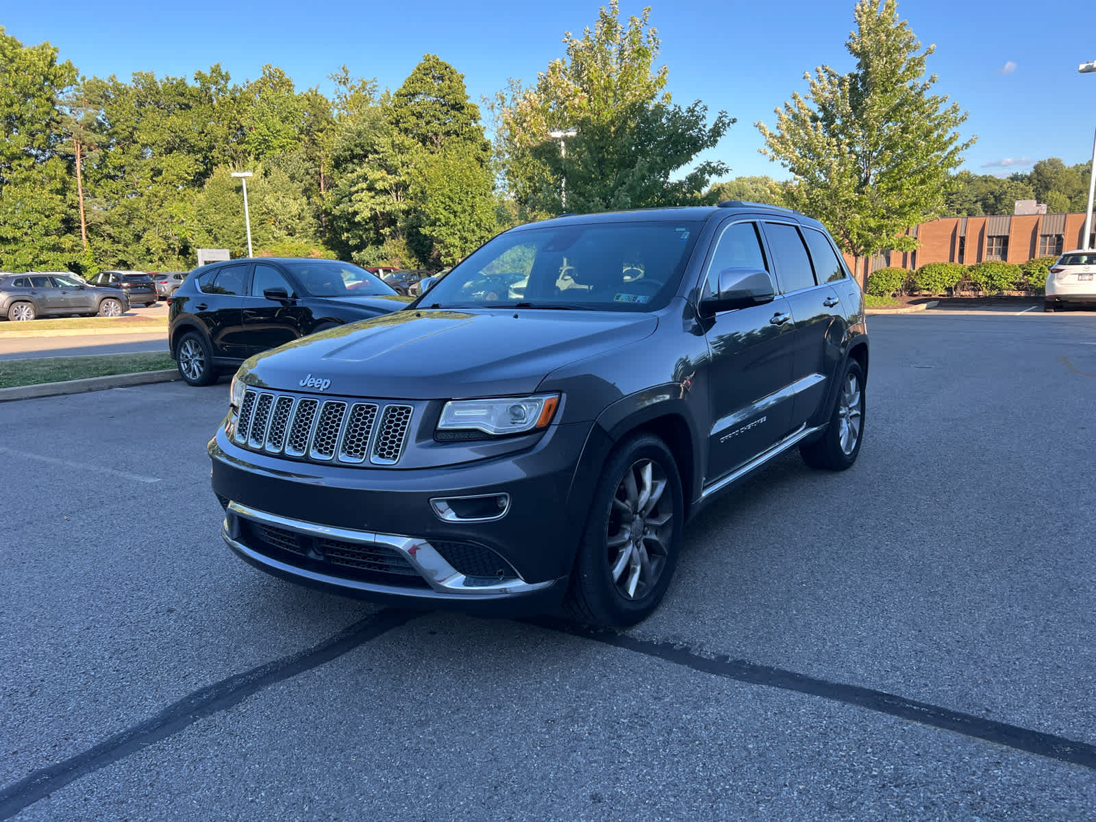 2015 Jeep Grand Cherokee Summit Granite Crystal Metallic Clearcoat at Humes CDJR